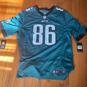 Brand New ON FIELD Zach Ertz Eagles Jersey (NIKE)
